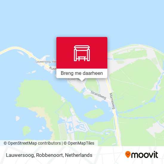 Lauwersoog, Robbenoort kaart