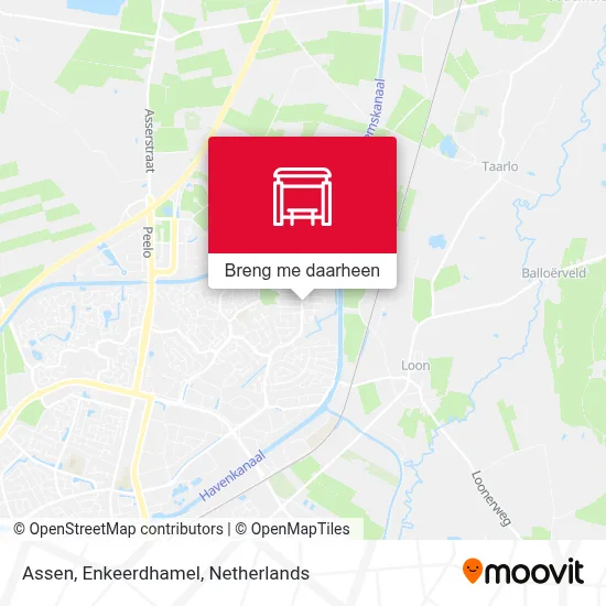 Assen, Enkeerdhamel kaart