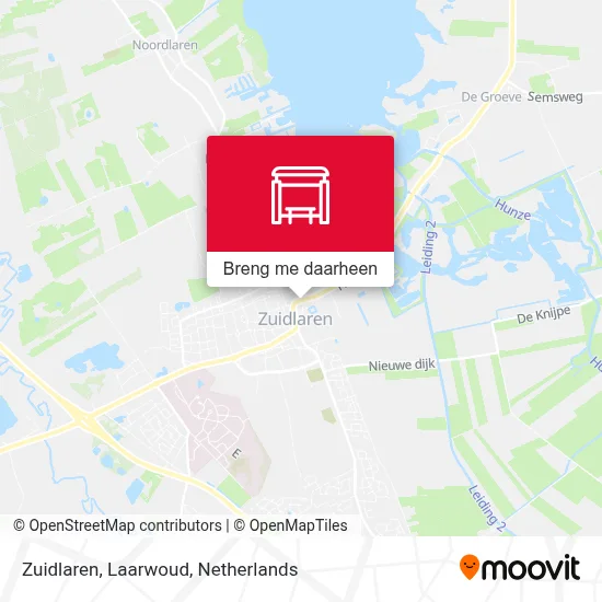 Zuidlaren, Laarwoud kaart