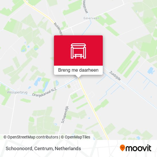 Schoonoord, Centrum kaart