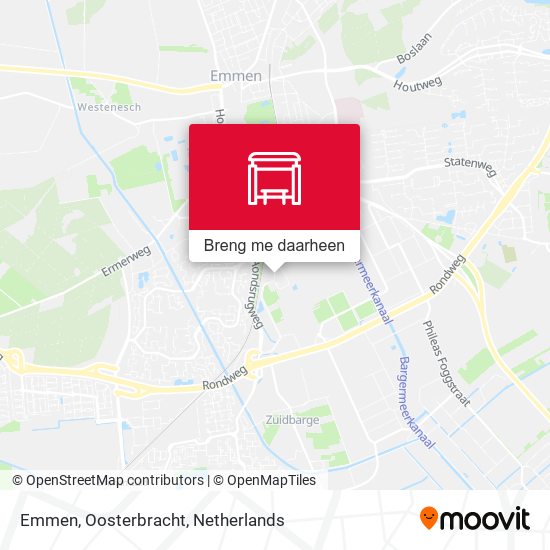 Emmen, Oosterbracht kaart