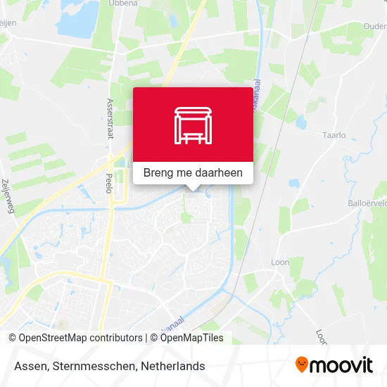 Assen, Sternmesschen kaart