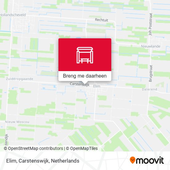 Elim, Carstenswijk kaart