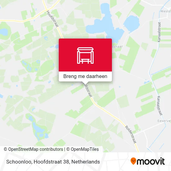 Schoonloo, Hoofdstraat 38 kaart
