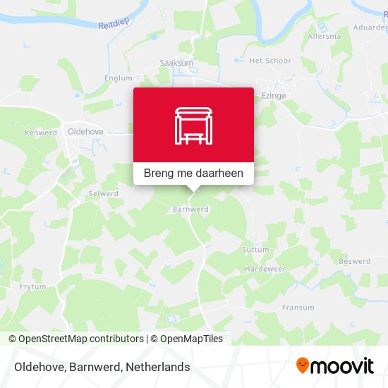 Oldehove, Barnwerd kaart