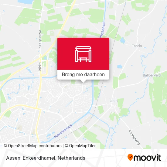 Assen, Enkeerdhamel kaart