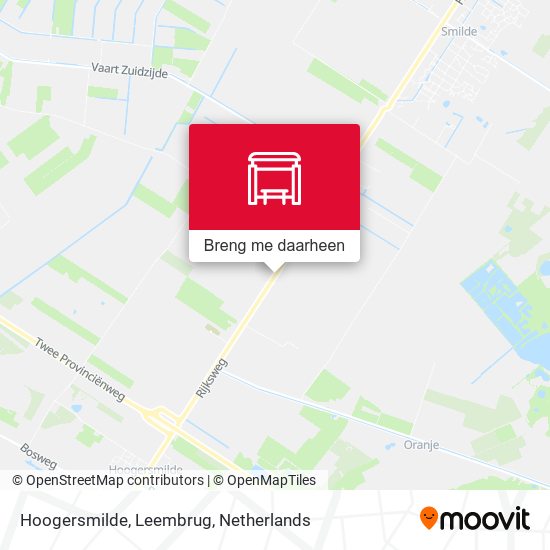 Hoogersmilde, Leembrug kaart