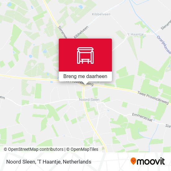 Noord Sleen, 'T Haantje kaart
