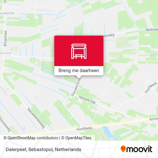 Dalerpeel, Sebastopol kaart