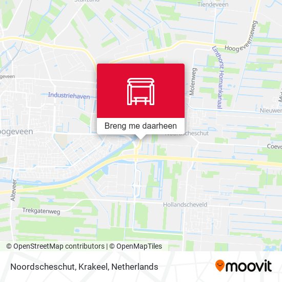 Noordscheschut, Krakeel kaart