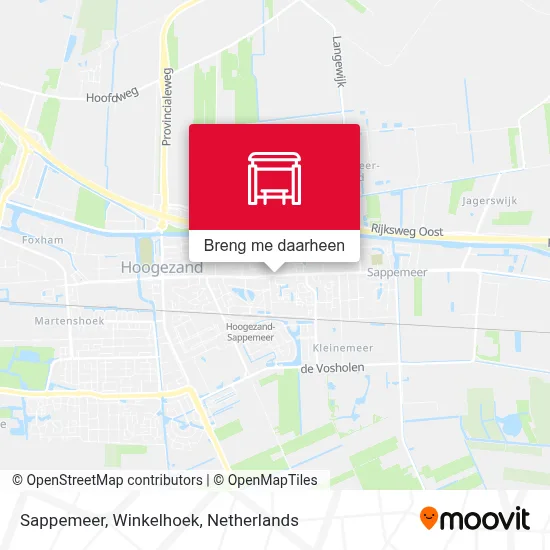 Sappemeer, Winkelhoek kaart