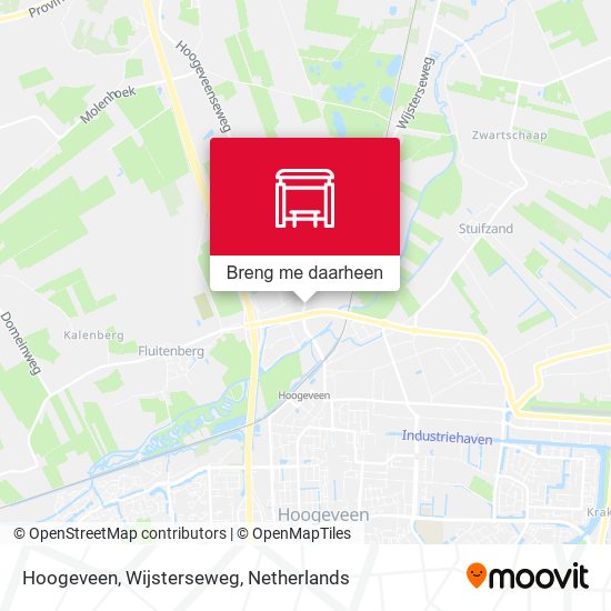 Hoogeveen, Wijsterseweg kaart