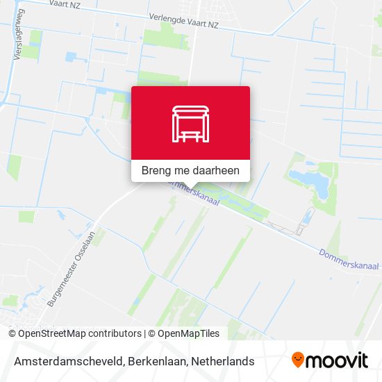 Amsterdamscheveld, Berkenlaan kaart