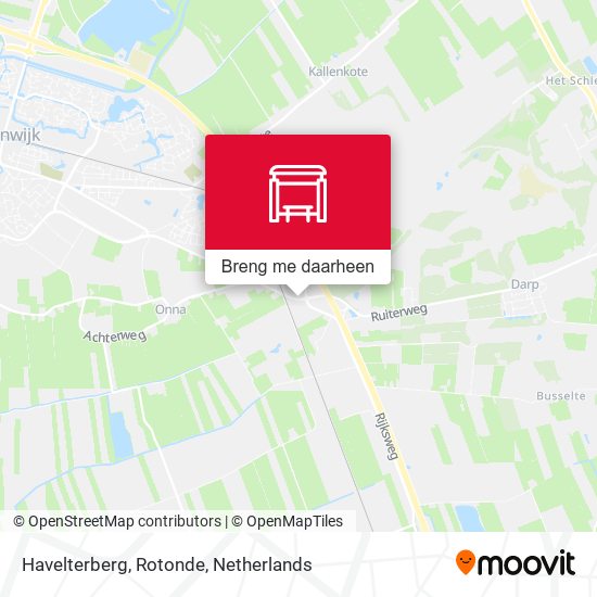 Havelterberg, Rotonde kaart