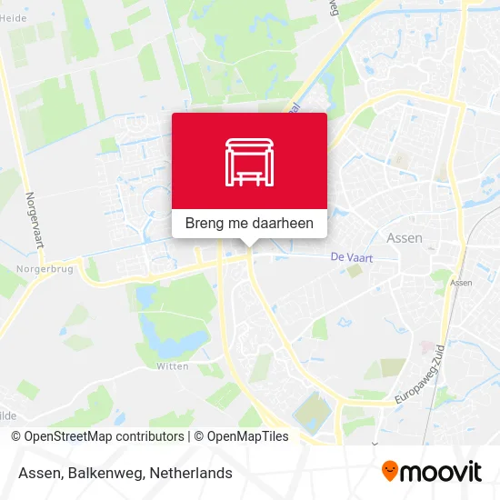 Assen, Balkenweg kaart