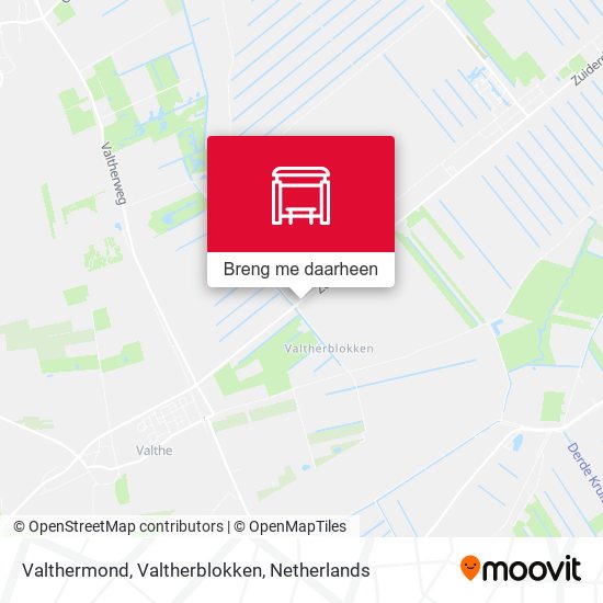 Valthermond, Valtherblokken kaart