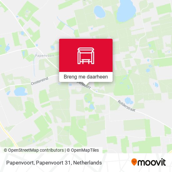 Papenvoort, Papenvoort 31 kaart