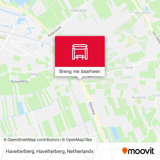 Havelterberg, Havelterberg kaart