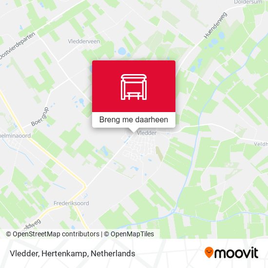 Vledder, Hertenkamp kaart