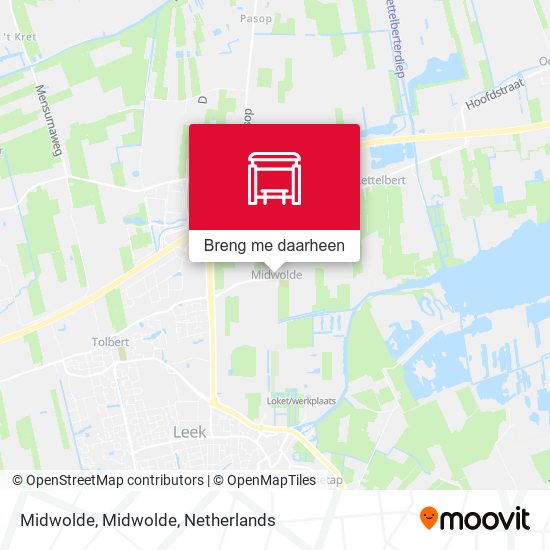 Midwolde, Midwolde kaart