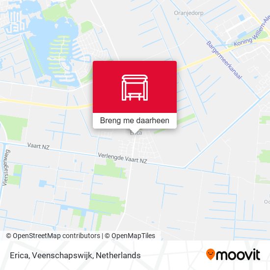 Erica, Veenschapswijk kaart