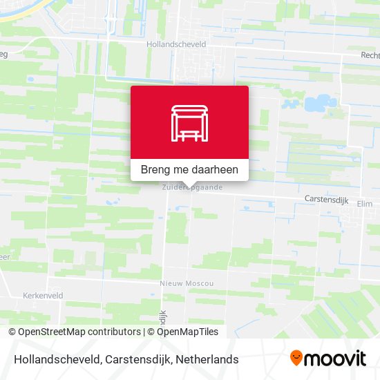 Hollandscheveld, Carstensdijk kaart