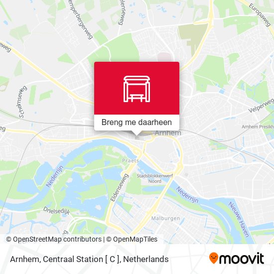 Arnhem, Centraal Station [ C ] kaart