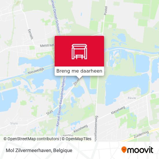 Mol Zilvermeerhaven kaart