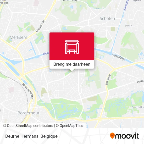 Deurne Hermans kaart