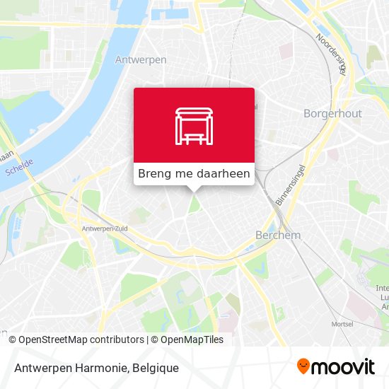 Antwerpen Harmonie kaart