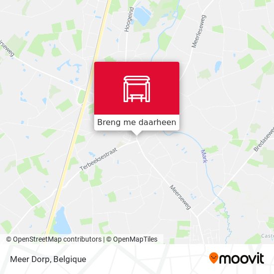 Meer Dorp kaart