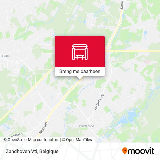 Zandhoven Vti kaart