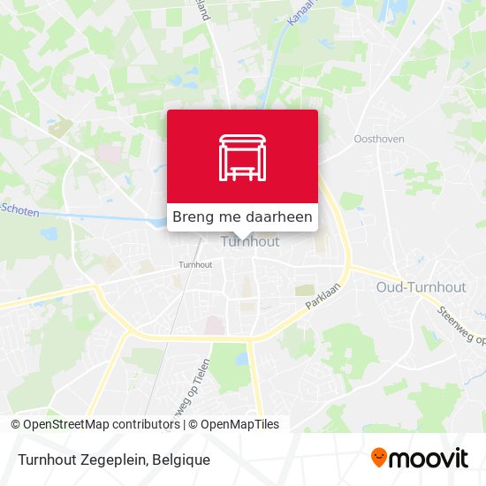 Turnhout Zegeplein kaart