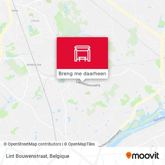 Lint Bouwenstraat kaart