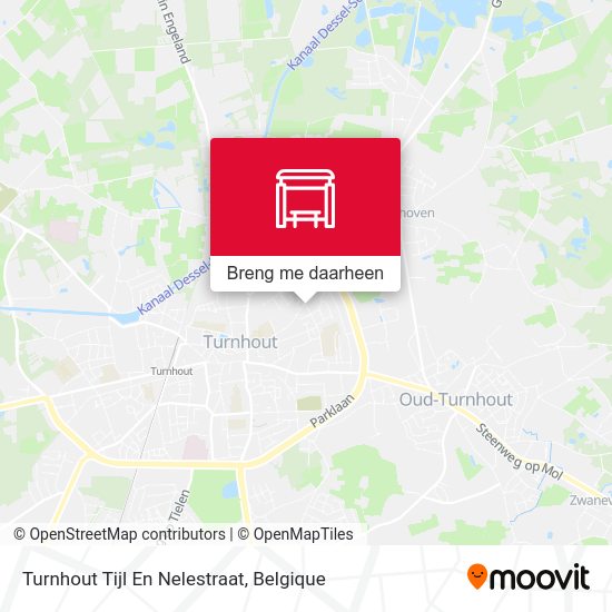 Turnhout Tijl En Nelestraat kaart