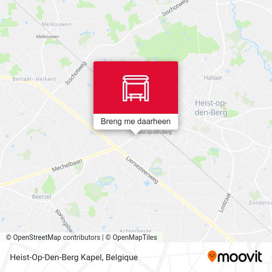 Heist-Op-Den-Berg Kapel kaart