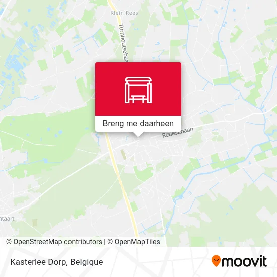 Kasterlee Dorp kaart