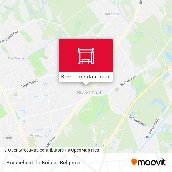 Brasschaat du Boislei kaart