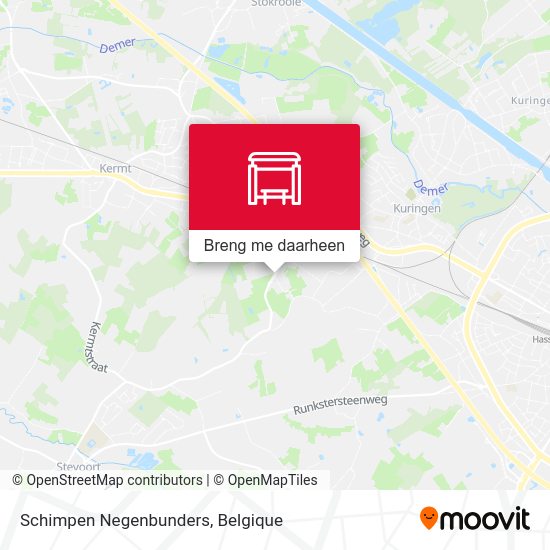 Schimpen Negenbunders kaart