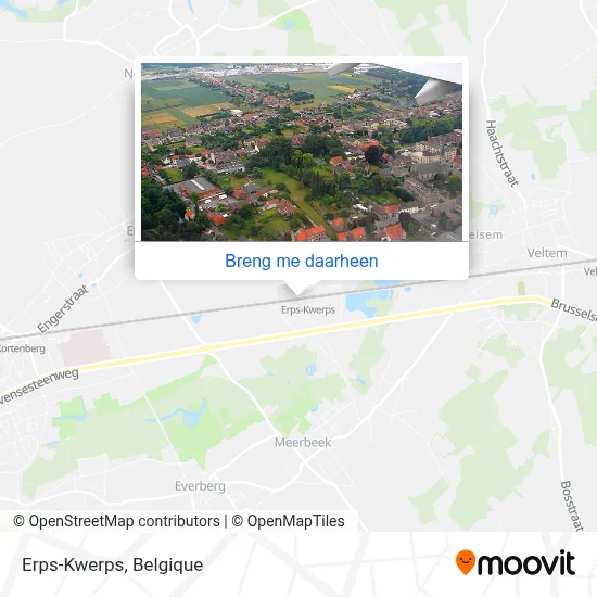 Erps-Kwerps kaart