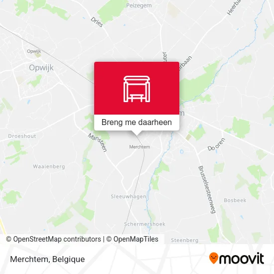 Merchtem kaart