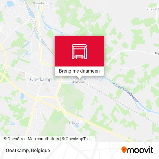 Oostkamp kaart