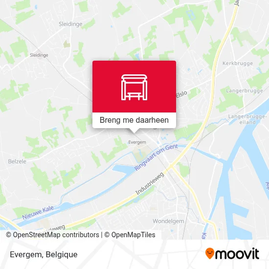 Evergem kaart