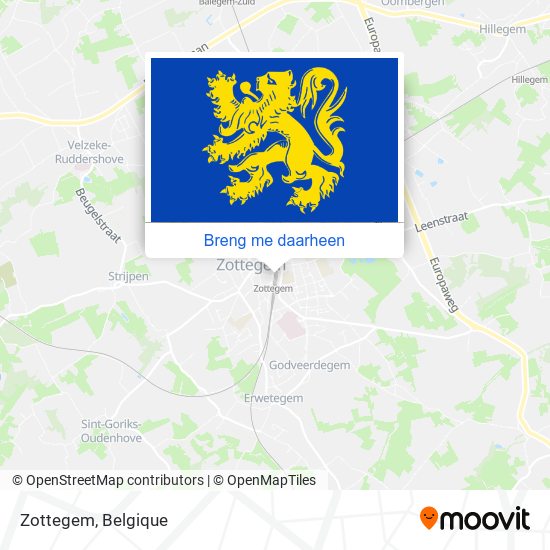 Zottegem kaart