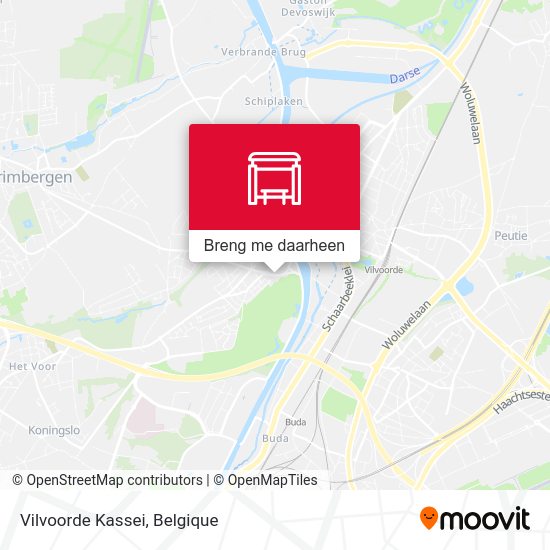 Vilvoorde Kassei kaart