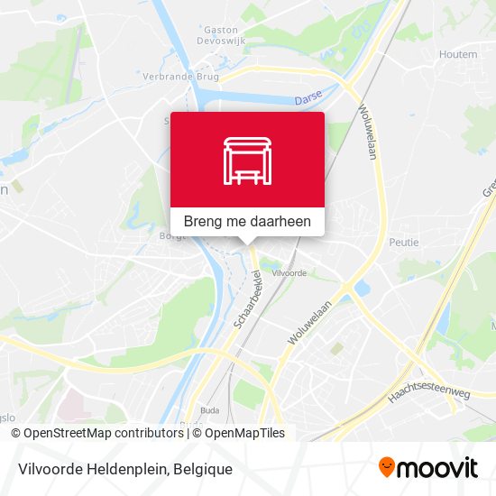 Vilvoorde Heldenplein kaart