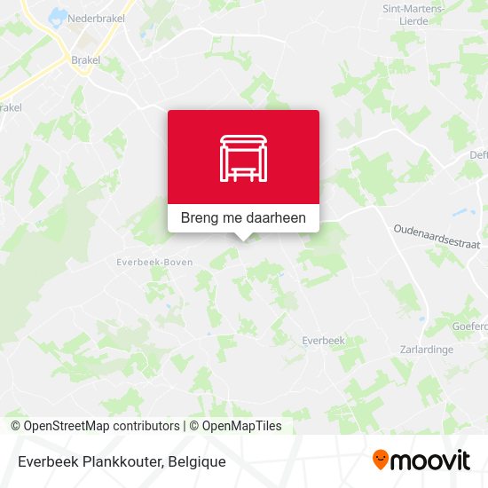 Everbeek Plankkouter kaart
