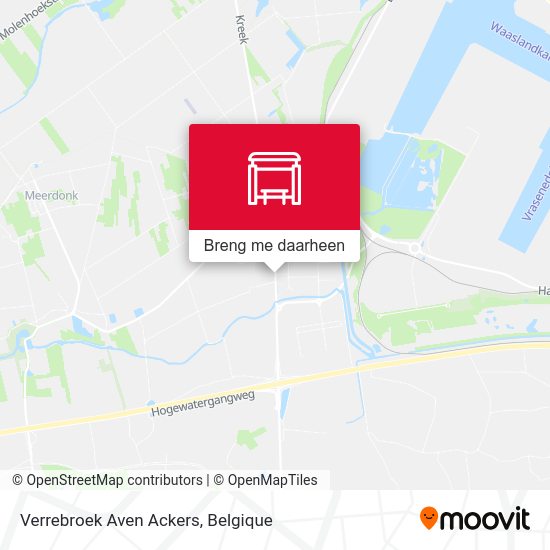 Verrebroek Aven Ackers kaart
