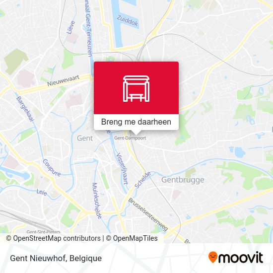 Gent Nieuwhof kaart