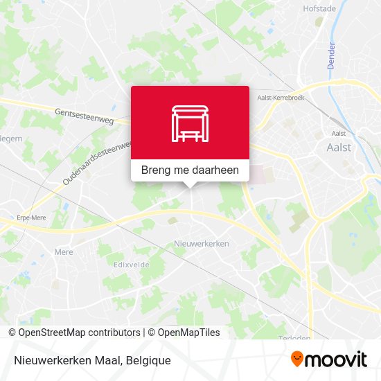 Nieuwerkerken Maal kaart